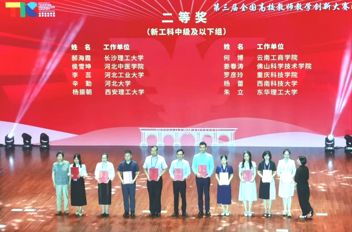 新突破！国赛二等奖！何博团队在全国高校教师教学创新大赛荣获佳绩
